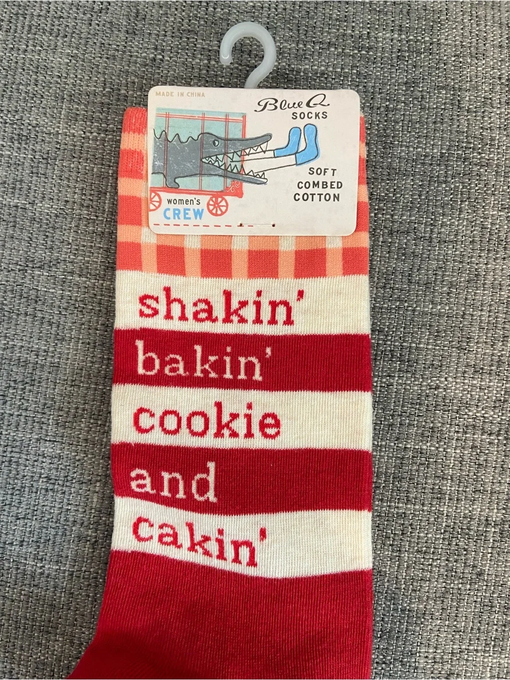 nwt crew socks one pair stretchy fun colorful